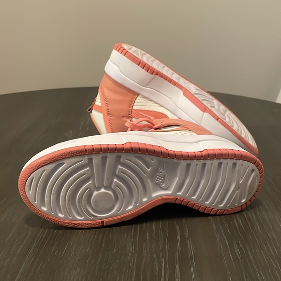 (Women) Nike Dunk High UP 'Sail Light/Crimson Bliss' DH3718-107 NWOT - Picture 10 of 12